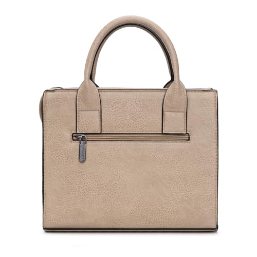 Wrangler Tote Bag for Women Western Purse and Aztec Satchel Handbag - color: Aztec Light Khaki