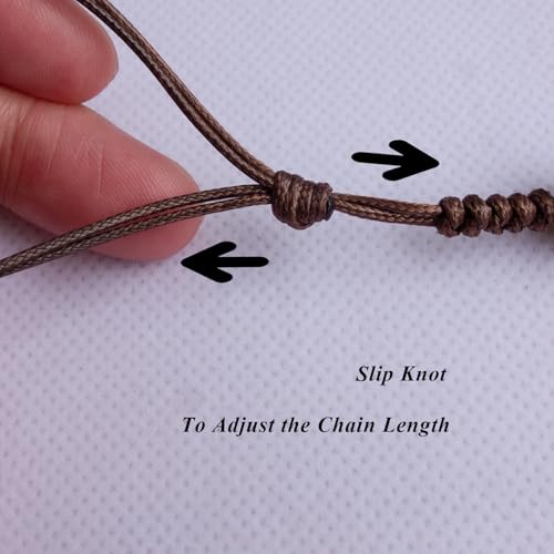 Boho Style Colorful Ceramic Bead Strand Necklace Adjustable Bohemian Jewelry Gift for Women, Fashion Clothing Matching Necklace - color: Beige