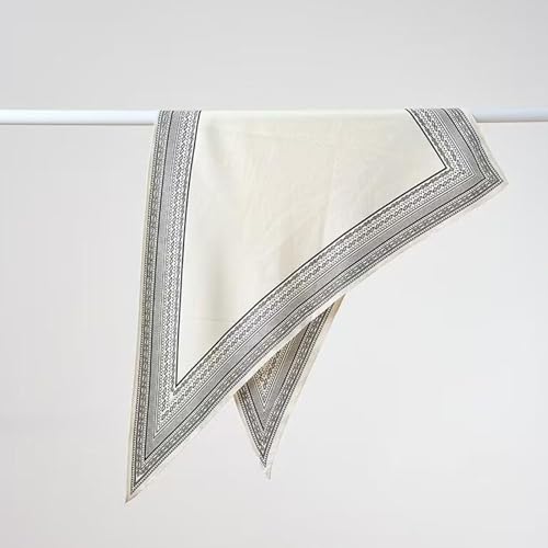 Women Y2K Lace Fringe Hip Scarf Boho Triangle Tassel Waist Cover Up Skirt Wrap Sheer Tie Belt Aesthetic Streetwear - color: E White
