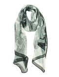 PANTONIGHT Long Chiffon Fashion Scarf Lightweight Chiffon Sheer for women - color: No.731