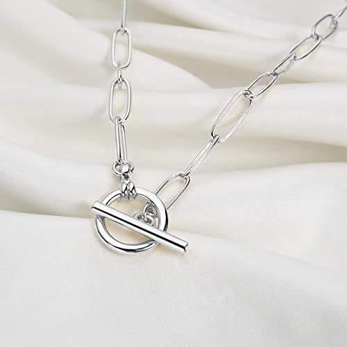 Turandoss 14K-Gold-Plated Necklaces for Women - Lock Evil Eye Medallion Vintage Coin Necklace Bee Sun Moon Shell Chain Necklace Layered Paperclip Chain Necklaces for Women Jewelry Gifts - style: "9-Moon Star Medallion