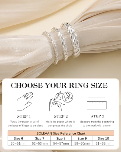 Silver Gold Rings for Women Non Tarnish 14K Gold Plated Stackable Rings for Women Stacking Thumb Pinky Eternity Cubic Zirconia Engagement Wedding Band Ring Set Woman Jewelry 1.5mm 2.5mm 5mm - color: E-Silver Twist Rings