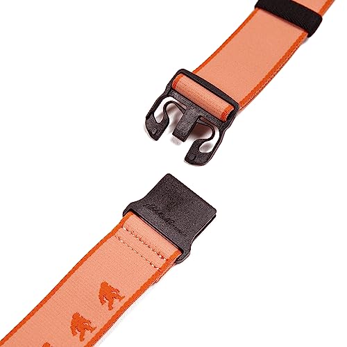 Eddie Bauer Women's Active Stretch Webbing Trail Belt With Quick Release Buckle, One Size Fits Most - color: Coral Sasquatch