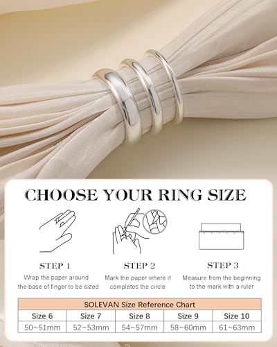 Silver Gold Rings for Women Non Tarnish 14K Gold Plated Stackable Rings for Women Stacking Thumb Pinky Eternity Cubic Zirconia Engagement Wedding Band Ring Set Woman Jewelry 1.5mm 2.5mm 5mm - color: B-Silver Stackable Rings