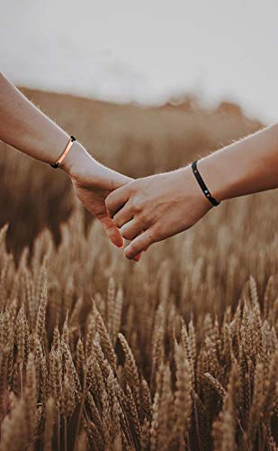 MEALGUET Personalized Couple Bracelet Customized Couple Bracelets Set Mutual Attraction Custom Name Relationship Bracelet Personalized Gift for Men Women - style: Always & Forever-heart magnetic