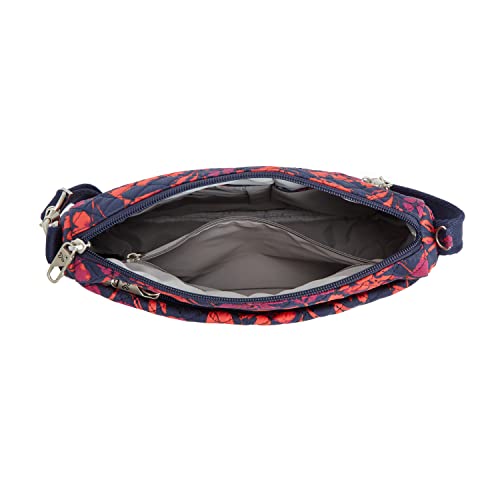 Travelon Anti-Theft Classic Small East/West Crossbody - color: Painted Floral