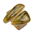 Chunky Gold Bracelet Trendy Gold Cuff Bracelets for Women Statement Silver Arm Cuffs Bangles Arm Punk Jewelry Accessories - style: Cuff Statement Bracelets