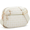 Crossbody Purse for Women Small Crossbody Bags Trendy Vegan Leather with Adjustable Shoulder Straps Gift for Mother Wife Mom - color: Checkered Beige Minimalism