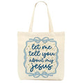 Christian Gifts for Women, Floral Faith Canvas Tote Bag, Faith Gifts for Women Mom Inspirational - color: Bow Christian 771