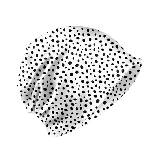 Chemo Caps Slouchy Beanie Hat Stretch Cancer Head Wraps Turban Sleep Headwear Scarf for Women Girls Men - color: I-13-spots