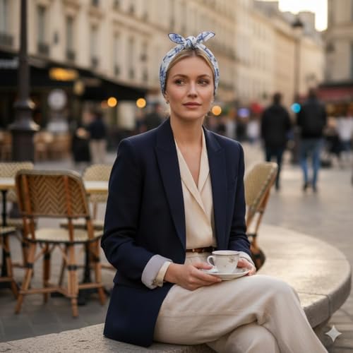 STARWHISPER Multicolored 22''x22'' Cotton Bandana for Women and Men Multi-purpose Headband Hair Scarf Protective Coverage - color: D9
