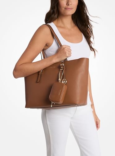 Michael Kors Quinn Large Tote - color: Gold-tone Hardware/Luggage