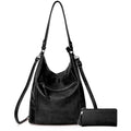 TANTOMI Hobo Bags Purses for Women, Women's Crossbody Handbags and Shoulder Bag, Multi-Pocket Large Hobo Purse - color: Black.b