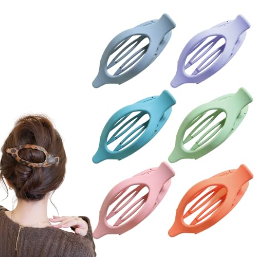 Flat Hair Clips for Women, 2026 New Flat Claw Clips for Women Duckbill Hair Clips for Thick or Thin Hair, No-Slip Grip Hair Styling Accessories for Daily Use Women & Girls (G2) - color: G2