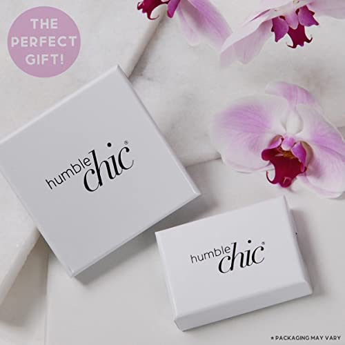 Humble Chic NY Simulated Druzy Chain Bracelet for Women - Boho Stackable Adjustable Bolo Slider Bracelet - color: Silver - White Created Opal