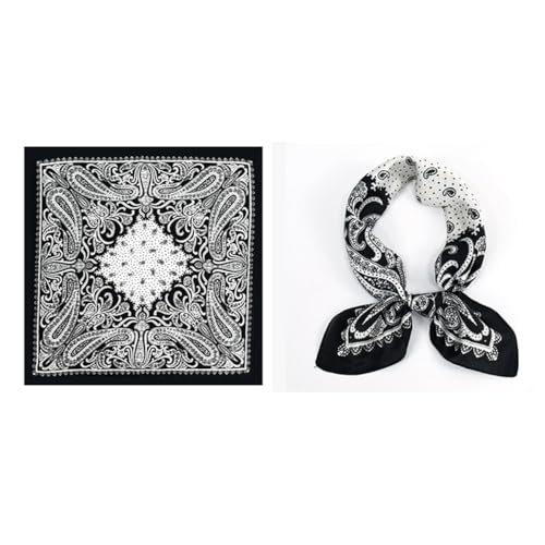 K-Elewon Women Medium Square Scarf Head Scarf Neck Scarf Hair Scarf Head Sleeping Wraps Bandana Scarfs for Women - color: V16