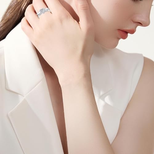White Rings, Women, Adjustable Opening Size