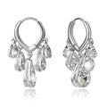 Huggie Earrings for Women 14K Gold Plated Earrings Dainty Statement Sterling Silver Cute Dangle Earring Hypoallergenic Huggie Hoop Earrings for Wome Trendy Prom Party Jewelry Gift - color: 3-silver