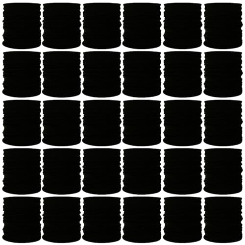 12-30 Pieces Neck Gaiters Scarf Head Wrap Headwear Balaclava Face Mask Sun Bandanas for Women Men Running,Cycling,Fishing - color: 30pcs-black