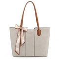 Montana West Tote Bags for Women Top Handle Satchel Purses - color: Ivory Beige