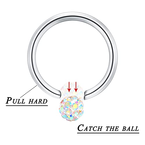 Mayhoop 16g Cartilage Earrings - Men Women Surgical Stainless Steel Tragus Piercing Jewelry Stud Hoop Forward Helix Rook Daith Conch Earrings - style: Rose-gold