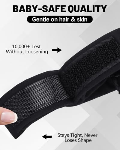 Ababalaya Adjustable Satin Lined Halo Turban Durag for Men &Women Twisted Tassel Head Wraps - color: Black