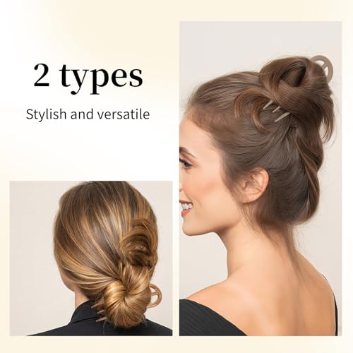 French Hair Pins U Shaped Hair Pins for Women Internal Teeth Hair Sticks Tortoise Clip for Thick Thin Hair Hair Pin for Buns Hair Fork for Vacation Work Swimming