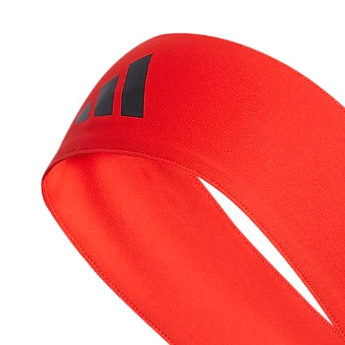 adidas Alphaskin Tie Headband - color: Tie/2/Red/Black