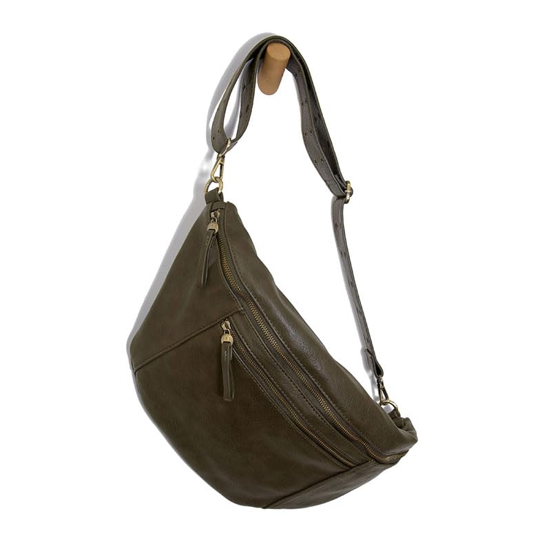 Joy Susan Mel Large Sling Crossbody Bag - color: 232 - Dark Moss