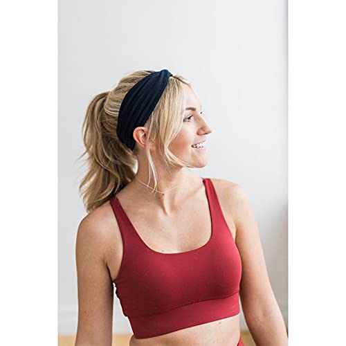 DRESHOW 8 Pack Headbands for Women Yoga Knotted Headbands Elastic Criss Cross Hair Accessories Sports Head Wrap Non Slip - color: 8 Pack B Cross a