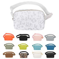 VOROLO Fanny Pack For Women And Men Crossbody Bag Belt Bag with Adjustable Strap Graduation Gifts Leopard White - color: Leopard White, style: 1 Pack Fanny Pack