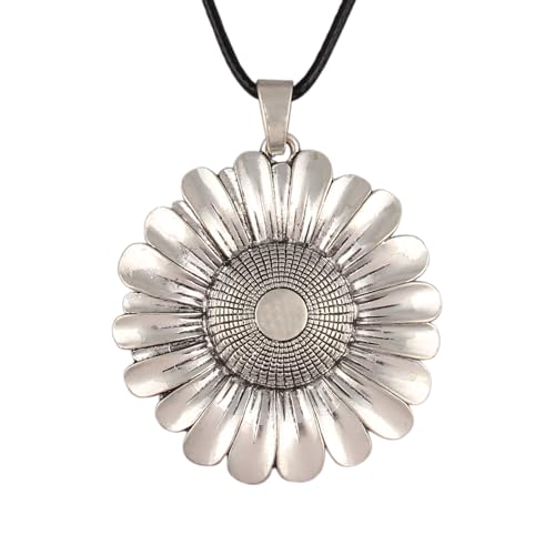 Chunky Necklace for Women Boho Pendant Necklace Statement Western Choker Necklaces for Women Vintage Bohemian Jewelry - style: Boho Pendant Necklace