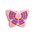 Beaded Hair Clips Native American Style Handmade Collection (Butterfly (Baby Pink)) - color: Butterfly (Baby Pink )