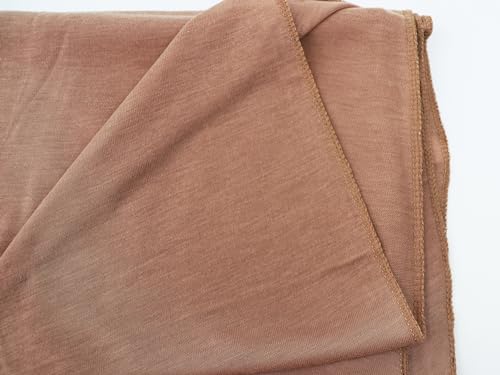 vabovin Head Wraps for Black Women Stretch Jersey Knit Turban Headwrap Solid Color Headscarf Headband Shawl - color: 27- Beige Brown