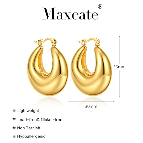4 Pair Small Gold Hoop Earrings for Women Sensitive Ears - Hypoallergenic 14k Real Gold Plated Hoops Zirconia Cartilage Huggie Earrings Set Helix Piercing Earring Gold Jewelry for Women Gift - color: T1908 Hoop Gold