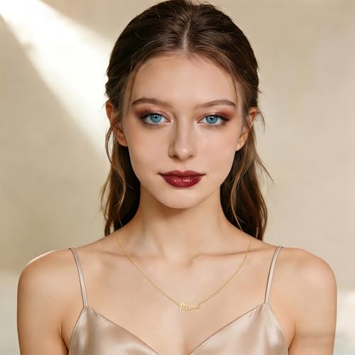 14K Gold Plated Necklace Gold Necklaces for Women Diamond Pendant Dainty Choker Layered Necklaces for Women Jewelry Set Gifts for Women Trendy Sister Mom Wife Womens Her Friend Party - style: 1003