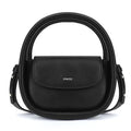 STAISE Designer Top Handle Shoulder Bags for Women, Trendy Mini Crossbody Purses, Women’s Leather Handbags with Straps - color: Black