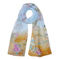 Boho Scarf for Women Lightweight Summer Scarves Fashion Shawl Wrap - color: H07