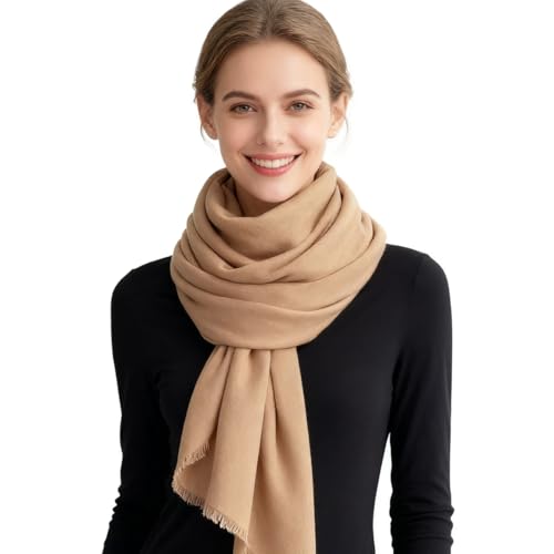 K-Elewon Large Square Scarf 51" Cotton and Linen Hand feel Scarf Fashion Scarves Hair Wrapping Scarfs Neck Scarves for Women - color: H2310