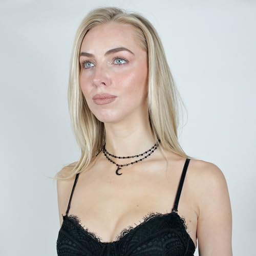 Millennials In Motion Gothic Necklaces - color: Moon Choker