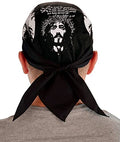 Sparkling EARTH - American Made Skull Caps Doo Rags Do Rag Durag Headwrap Head Wraps Skullies - Made in The USA! - color: John 3:16 Religious Faith Based American Made Skull Cap