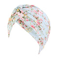 beauty YFJH Women's Cotton Turban Head Wrap Cancer Chemo Beanies Cap Headwear Cap Bonnet Hair Loss Hat - color: Light Green