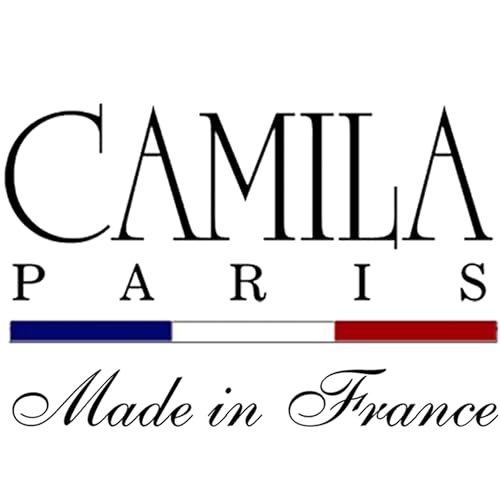 Camila Paris CP3178 French Twist Stick Hair Pin, Set of 2 Red, Girls Chopsticks Hair Pins for Girls Spiral Updo Chignon Bun Holder, Styling Hair Accessories for Women, Made in France - color: Red