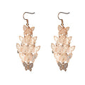 Nine Piece Butterfly Earrings Mix Color Bohemia Style Long Drop Dangle Hook Earrings Lightweight Fashion Style Butterfly Earrings Holiday Gifts Jewelry for Women - color: Gold