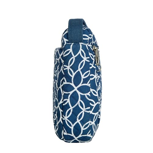 Travelon Anti-Theft Classic Small East/West Crossbody - color: Woven Flower