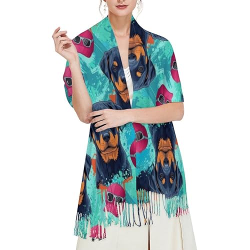 Scarfs for Women Fall Winter Scarves Shawls and Wraps for Evening Dresses - color: Design6