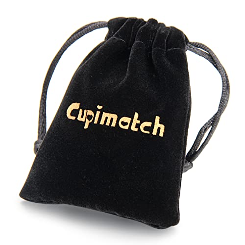 Cupimatch Men Tree of Life Symbol Pendant Necklace Leather Bracelet, Stainless Steel 22 inch Chian Jewelry Set (Black) for Father's Day - color: Brown