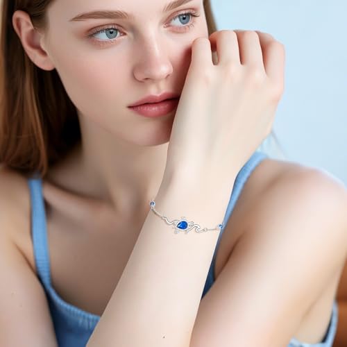 YAFEINI Ankle Bracelets for Women Sterling Silver Mermaid Turtle Ladybug Butterfly Moon Star Pineapple Anklet Link Chain Anklets Jewelry Gifts for Women - style: Silver Turtle Bracelet