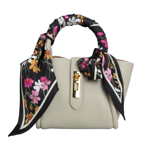 RIIQIICHY Hair Scarf for Women Like Silk Scarves Headband Neck Scarfs Twilly Purse Accessories - color: C011