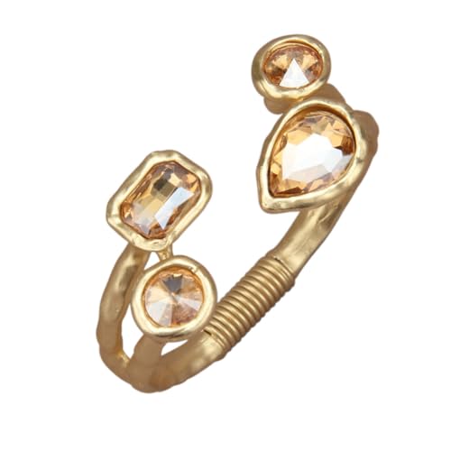 Chunky Gold Bracelet Trendy Gold Cuff Bracelets for Women Statement Silver Arm Cuffs Bangles Arm Punk Jewelry Accessories - style: Chunky Twisted Bracelets